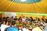 蒙古包里的盛宴